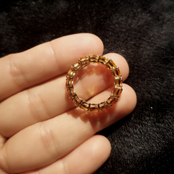 Set Citrine Gem in 18k japan gold. - Picture 3 of 10